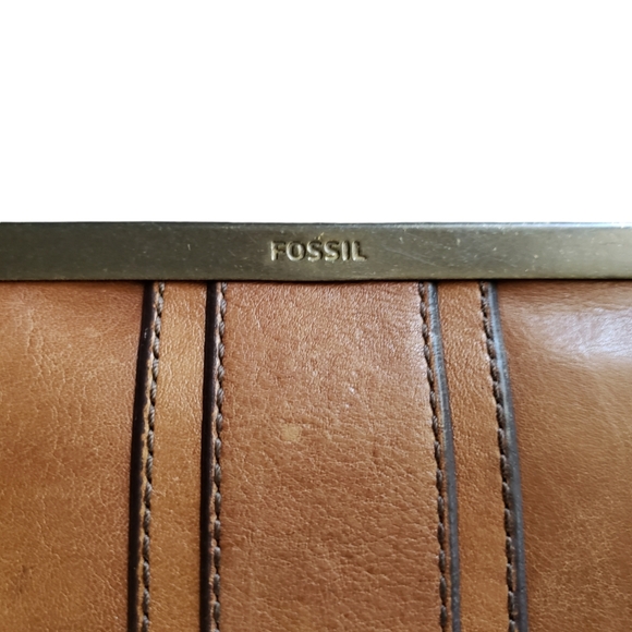 fossil vintage reissue wallet clutch - Picture 3 of 9